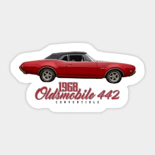 1968 Oldsmobile 442 Convertible Sticker